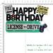 Driver License Birthday Cake Topper New Driver Birthday Cake Decor Car Road Signs Theme Party Supplies 16th 17th Learner Driver Birthday Cake Topper - Buy Online on GoSupps.com