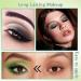 Green Eyeshadow Palette 16 Colors Matte Glitter Blendable Eyeshadow Makeup Palette Waterproof Highly Pigmented Colorful Long Lasting Shimmer Forest Green Eye Shadow Palette Makeup for Women - Buy Online on GoSupps.com