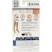 Truform Short Length 30-40 mmHg Compression Stockings for Men & Women - Beige Closed Toe Small (1 Pair) - International Shipping Available - Buy Online on GoSupps.com