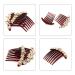Honbay 2PCS Pearl Crystal Rhinestone Hair Side Combs - Floral Twist Hairpin Accessories for Women - Buy Online on GoSupps.com