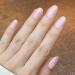 Novo Ovo Short Oval Almond Nude Pink Press-On Nails - Glitter Ombre Chrome Artificial Fingernails for Easy Application - Buy Online on GoSupps.com