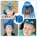 Temporary Hair Color Wax Kit for Kids | Washable Crazy Hair Dye with Wiggle Eyes & Face Pens | Perfect Stocking Stuffer for Girls Ages 4-10+ (Blue - Buy Online on GoSupps.com
