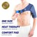 Neo-G Shoulder Support - Rotator Cuff Relief Brace for Men and Women | Adjustable Compression Strap - Class 1 Medical Device - Buy Online on GoSupps.com