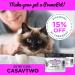 Premo Pet Probiotic for Cats - 120 Servings, Digestive Aid + Prebiotics - Helps with Diarrhea, Vomiting, Gas, Skin Conditions - Wheat & Dairy Free, GMP, Vet Approved - Buy Online on GoSupps.com