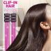 Hair Tinsel | 6 Shiny Clip in Hair Tinsel Kit | Colorful Fairy Glitter Hair Tinsel Clip Smooth for Christmas Daily Life Birthday Hot Pink - Buy Online on GoSupps.com