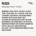Inspire Food Co. Peach Syrup for Bubble Tea Mix - 300ml | Vegan & Gluten-Free | No Artificial Colors - Buy Online on GoSupps.com