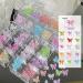Colorful 3D Butterfly Nail Charms - 12Grids Resin Mini Nail Art Decorations for Women and Girls | Manicure Design DIY Crafts - Cute Nail Charms - Buy Online on GoSupps.com