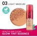 Bourjois Healthy Mix 03 Medium clair Glow Tint Essence Effet peau nue Fini clatant Hydratant teint la texture fra che et l g re Formule clean et v gane 30 ml L ger et moyen - Buy Online on GoSupps.com