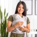 WeeSprout Baby Wrap Carrier - Soft & Breathable Sling for Newborns | Pebble Grey - Buy Online on GoSupps.com