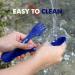 Tapirus 4 Blue Spork Set - Durable BPA Free Spoon, Fork, and Knife Combo Utensils in Carrying Case - Ideal for Camping, Hunting, Outdoor Activities - Buy Online on GoSupps.com
