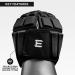 EliteTek Soft Padded Headgear - 7v7 Soft Shell - Rugby - Flag Football Helmet - Soccer Goalie - Youth & Adult Sizing Black Medium - Buy Online on GoSupps.com