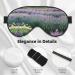 Shop Lavender & Daisy Print Unisex Eye Mask - Soft Comfortable Light-Blocking for Better Sleep - Buy Online on GoSupps.com
