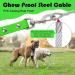 Waterproof Dog Drag Line - Chew Proof Tie-Out Leash for All Dog Sizes 3-30m Robust & Durable - 15m Green Training Line - Buy Online on GoSupps.com