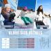 Andorra Women's Touchscreen Waterproof Ski Mittens - Black Medium - Buy Online on GoSupps.com