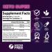 Keto Super Apple Cider Vinegar Capsules with Green Tea Ketones - 1200mg High Potency for Rapid Weight Loss - 60 Count - Buy Online on GoSupps.com