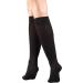 Truform Women's Fit Compression Socks - Rib Knit Pattern 15-20 mmHg Black Medium Pack of 2 - Best for Circulation & Comfort - Buy Online on GoSupps.com