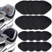 16 pieces of shoe for holes self -adhesive shoe heel repair shoe hole repair for sneakers leather shoes high heels shoe patch (black)