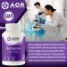AOR - Berberine 500mg 60 Caps - Berberine Supplement for Healthy Lipid Levels and Cholesterol Health - LDL Cholesterol Lowering Supplement - Lower Triglycerides Supplement - Cardiovascular Supplement - Buy Online on GoSupps.com