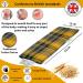 Amazing Health Wheat Bags Microwavable Hot and Cold Pack for Men and Women - Microwave Heat Pad with Natural Wheat Heat Pack Cotton Tartan Microwave Wheat Bag (Lavender Yellow Tartan) Yellow Tartan 42 centimetres - Buy Online on GoSupps.com