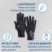 TrailHeads Power Stretch Women's Running Gloves - Black/Pink | Thermal & Stylish for Cold Weather Runs - Buy Online on GoSupps.com