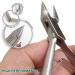 toenail Cutter high Performance Straight Arrow Pointed Blade Toe Nail Cutter - Buy Online on GoSupps.com