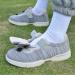 MisFun Diabetic Shoes for Women - Wide & Comfortable Medical Shoes for Swollen Feet - Ideal for Foot Fracture Recovery - Surgical Rehabilitation - Size 9, Light Grey - Buy Online on GoSupps.com