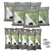 wyewye Activated Bamboo Charcoal Air Purifying Bag Odor Absorber for Home Odor Eliminator Car Air Freshener for Closet Deodorizer Shoe Room Basement Litter Box Pet safe Gym Bag 6 150g 6 50g