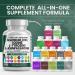 Selenium 300mcg Zinc 50mg Iodine 500mcg Thyroid Support Supplement with Ashwagandha, Bladderwrack, Turmeric & More - 60 Caps - Made in USA - Buy Online on GoSupps.com