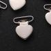 20pcs Heart Shaped Silver Pacifier Suspender Clips for Baby Teething Toys - 4 * 3cm - Buy Online on GoSupps.com