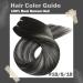 Moresoo 14 Inch Real Human Hair Silver Ombre Weft Extensions - Balayage Black/Silver - 100g Pack - #1B/Silver - Sew-in Hair Extensions - Buy Online on GoSupps.com