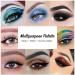 UCANBE Glitter Eyeshadow Palette - 12 Chunky & Fine Glitter + 4 Pigmented Eye Shadows for Theater Cosplay Halloween & More | International Shipping - Buy Online on GoSupps.com