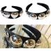 amangul Fashion Exaggerated Headband for Women Wide Headbands with Heart/Decor Teens Girls Sweet Cool Hairhoops(A) - Buy Online on GoSupps.com