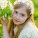 Princess White Flower Girl Headpiece - 4 Piece Set with Pearls and Rhinestones - Buy Online on GoSupps.com