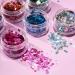 Rose Gold Chunky Holographic Glitter by Moon Glitter - Cosmetic Festival Makeup for Face, Body, Nails, Hair & Lips - 3g - Buy Online on GoSupps.com