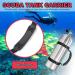 Pecihiko Heavy-Duty Scuba Tank Carrier | Adjustable Stainless Steel Holder with Ergonomic Handle and Dive Flag Design - Buy Online on GoSupps.com