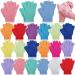 50 Pcs Exfoliating Gloves for Body  Double Sided Exfoliating Bath Gloves Shower Gloves for Women Deep Clean Skin for Spa Massage Beauty Skin Shower Scrubber Bathing Accessories 13 Colors