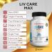GREENVIFY Livcare Max Liver Support Supplement Extra Strength 60 Veggie Capsules 30 Day Supply with Milk Thistle Beetroot Artichoke (1) - Buy Online on GoSupps.com