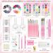 Buy Saviland Acrylic Nail Set - Complete Acrylic Powder & Liquid Kit with Nail Brush Base & Top Gel for Perfect Nail Art - Ideal Acrylic Starter Set - Buy Online on GoSupps.com