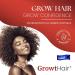 GrowtHair Hair Growth Supplement with Anagain Nu, Biotin & Hair Vitamins for Men & Women - 60-Day Supply | Promotes Hair Growth & Reduces Hair Loss | Hair Supplement - Buy Online on GoSupps.com