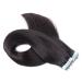 Buy #1B Black Brown Tape In Hair Extensions - 40cm | 100% Remy Real Hair - Tresse by Novon - International Shipping - Buy Online on GoSupps.com
