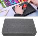 Needle Felting Foam Pad, Natural Wool Needled Felting Mat, Foam Needle Felting Mat Black Large Rectangle Thickened Mat Sewing Wool Tool DIY Hand Craft Work(250 * 150 * 52mm) 250*150*52mm