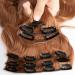 Cybelleza Clip-In Hair Extensions - Realistic Light Auburn 8 Tresses - Affordable Synthetic Hair Sealing - Buy Online on GoSupps.com