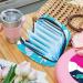 Javenproeqt Portable Women's Binding Bags | Menstrual Cup & Tampon Bags for Teens - Crown Pattern Multi-Colored - Buy Online on GoSupps.com