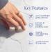 Rejuvaskin Scar Heal Kit - Surgical Scar Treatment - Soften, Flatten & Reduce Scars - 1 Silicone Sheet & Medical Tape - Physician Recommended - Buy Online on GoSupps.com