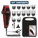 Wahl USA Clip N Trim 2 In 1 Corded Hair Clipper with Pop Up Trimmer Kit  Perfect for Home Haircuts and Touching Up Around Necklines and Sideburns  Model 79900-1501P - Buy Online on GoSupps.com
