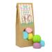Sugar -sweet rabbit pusher sweet miracle bag with fluffy soft foam sugar balls the rabbits make hearts beat faster funny gift for Easter