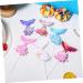 UPKOCH 18 Pcs Cake Decoration Seashell Decor Ocean Decorations Under The Sea Cupcake Topper Mermaid Cupcake Topper Under The Sea Cake Picks Toothpick Birthday Party Supplies Cloth Wedding - Buy Online on GoSupps.com