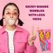 Hubba Bubba Bubble Gum Bundle - Seriously Strawberry & Original Flavors (2x5pcs each) with JenBurr Leaflet - Buy Online on GoSupps.com