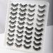 Newcally Faux Mink Lashes 20 Pairs Wholesale - Dramatic Long Fluffy Wispy False Eyelashes Bulk - Buy Online on GoSupps.com