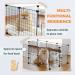 Pawz Road Pet Playpen - Portable Wire Fence for Small Animals - Indoor/Outdoor Yard Fence - 15 Panels - Buy Online on GoSupps.com